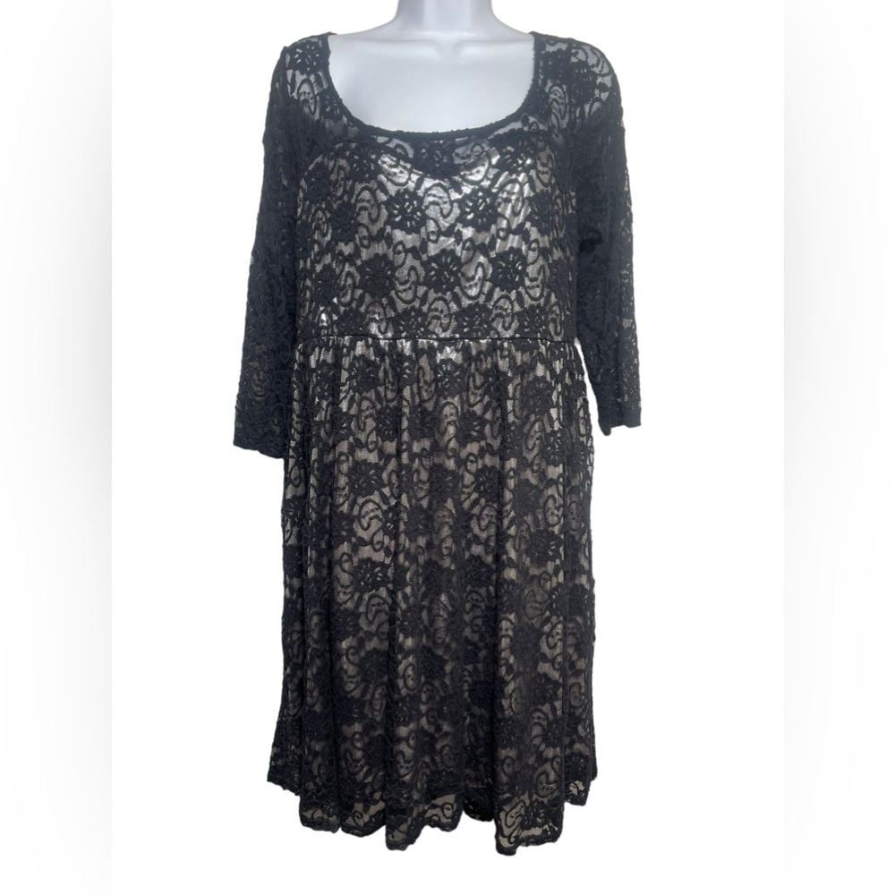 NWT TORRID dress size 12 stunning black and silver cocktail‎ evening dress 🩶🖤